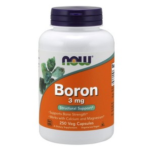 Boron 3mg by Now Foods  -  250 Capsule - 1 of 2