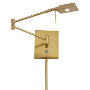 George Kovacs Lighting George's Reading Room 1 - Light Swing Arm Lamp in  Honey Gold - 1 of 1