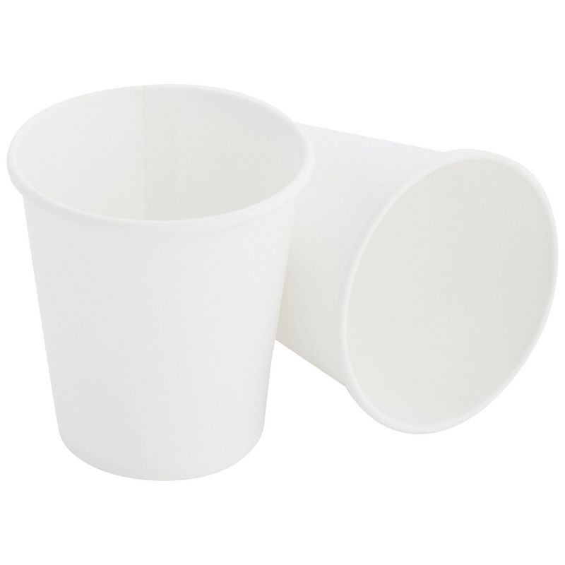Juvale 600 Pack 3 oz. Small White Paper Cups, Disposable Bath Cup for Bathroom & Mouthwash, 5 of 10