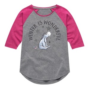 Girls' - Winnie the Pooh - Eeyore Winter is Wonderful Christmas - 1 of 4