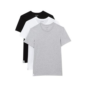 Lacoste Men's 3-Pack Cotton Crew Neck Slim Fit Undershirts - 1 of 4