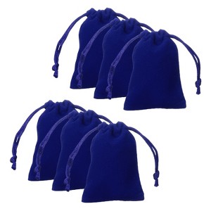 Unique Bargains Velvet Reusable Soft Jewelry Headphone Candy Drawstring Gift Bags 20 Pcs - 1 of 4