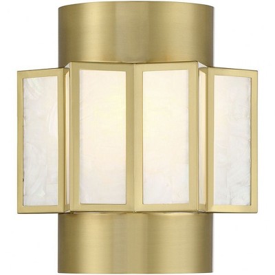 Savoy House Gideon 2 - Light Wall Light in  Warm Brass