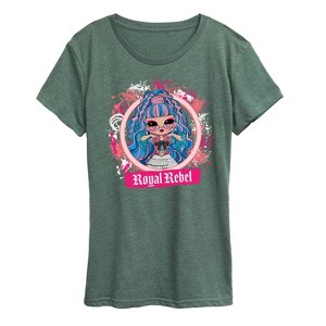 Women's - LOL Surprise! - Royal Rebel Short Sleeve Graphic T-Shirt - 1 of 4