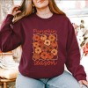 Simply Sage Market Pumpkin Season Floral Sweatshirt - 2 of 4