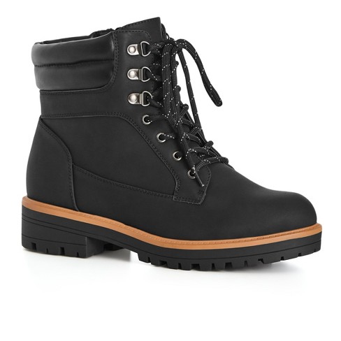 Wide fit clearance lace up boots