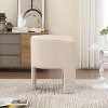 NicBex Modern Desk Chair, Modern Accent Chair with Metal Legs  Armchair for Home Office & Small Spaces - 2 of 4