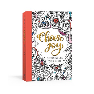Choose Joy Postcard Book - by  Ink & Willow (Hardcover)