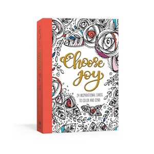 Choose Joy Postcard Book - by  Ink & Willow (Hardcover) - 1 of 1
