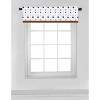 Bacati - Rod Pocket Window Valance Camo Air Star Print - 4 of 4