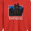 Boys' - How to Train Your Dragon - Toothless Stars Long Sleeve Graphic T-Shirt - 2 of 4
