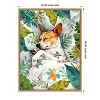Amanti Art Dogs Life Jungle by Justyna Jaszke Framed Canvas Wall Art - 3 of 4