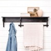 The Lakeside Collection Quilt Rack with Hooks - 3 of 4