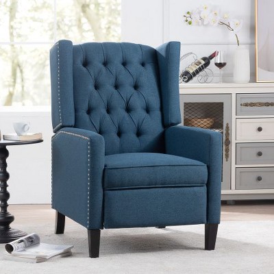 CENGHU 27.16" Wide Manual Wing Chair Recliner, Sofa Chair, Comfy Accent Armchairs for Adults, Adult Recliner Chair, Modern Single Recliner Chair