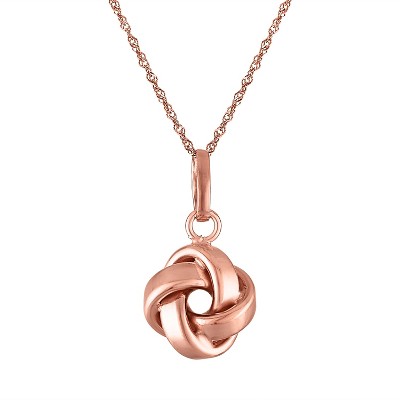 Giorgio Di Vicenza 14K Gold Italian Love Knot Necklace