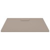 VidaXL Shower Base Tray SMC Brown 35.4 in.x31.5 in. - 4 of 4