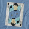 Star Trek Tos Jack Adult T-Shirt Carolina Blue - 2 of 4