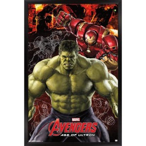 Trends International Marvel Cinematic Universe - Avengers - Age of Ultron - Hulk Framed Wall Poster Prints - 1 of 4