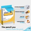 Enday Jumbo Pencils For Preschoolers No 2 for Kids, Kindergarten School Supplies, Fat Pre-Sharpened Round Pencil with Eraser Top for kids ages 4-8 - 3 of 4