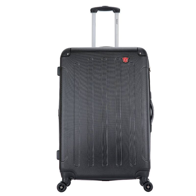 DUKAP Intely Hardside Large Checked Spinner Suitcase with Integrated Digital Weight Scale, 3 of 14