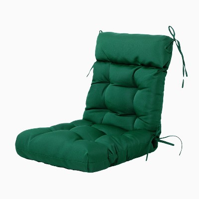 ARTPLAN All Weather Chair Outdoor Cushions of Adirondack Chair with High Back Wicker Tufted Pillow for Outdoor Furniture