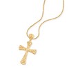 Ross-Simons Italian 18kt Gold Over Sterling Filigree Cross Pendant Size 1.50 - 3 of 4
