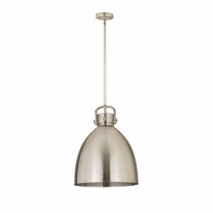 Newton Bell - 1 Light Pendant In Industrial Style-21.63 Inches Tall and 16 Inches Wide - 1 of 1