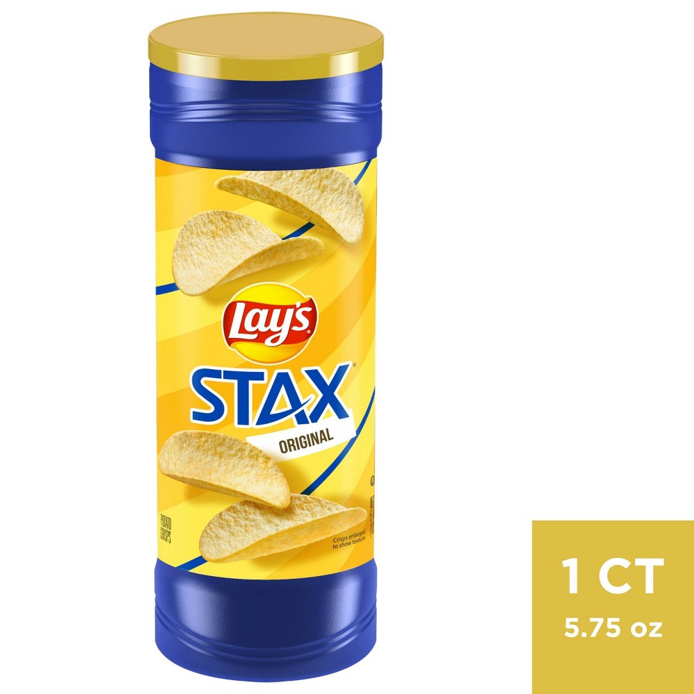UPC 028400055093 product image for Lays Stax Original Stax Potato Chips - 5.5oz | upcitemdb.com