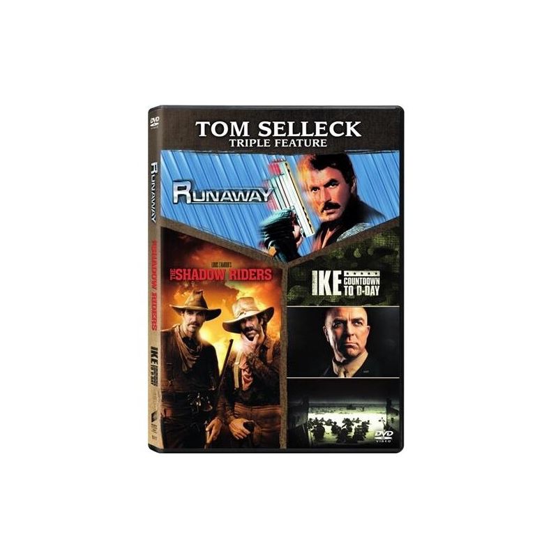 Tom Selleck Triple Feature (Runaway / The Shadow Riders / Ike: Countdown to D-Day) (DVD), 1 of 2