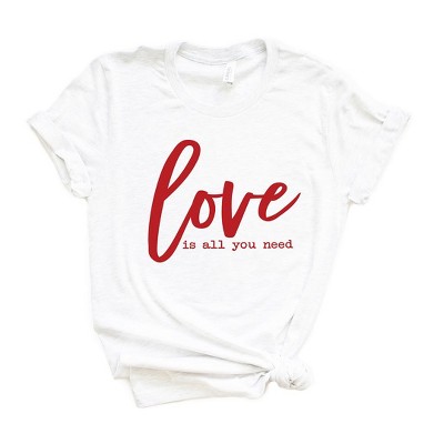 Simply Love Full Size NOTHING BUT LOVE Graphic Cotton Tee