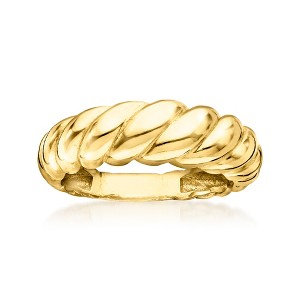 RS Pure by Ross-Simons 18kt Gold Vermeil Shrimp Ring - 1 of 4
