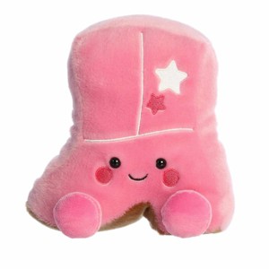 Aurora Small Party Sized Kate Cowgirl Boot Palm Pals Adorable Stuffed Animal Pink 8" - 1 of 4
