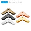 Unique Bargains Anti-corrosion Scrapbook Photo Album Mounting Metal Book Corners 0.55" 150 Pcs - 3 of 4