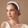 Unique Bargains Women's Elegant Retro Jacquard Thin Hairband 6.30"x5.51" 1 Pc - 2 of 3