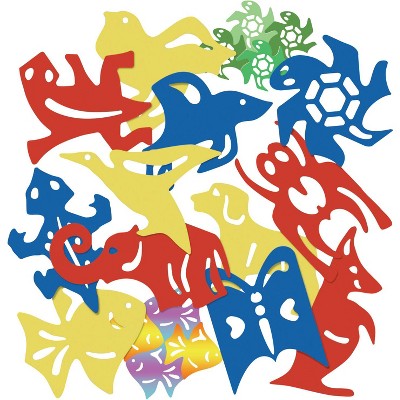 Roylco Tessellations Animal Templates, Assorted Designs, set of 12
