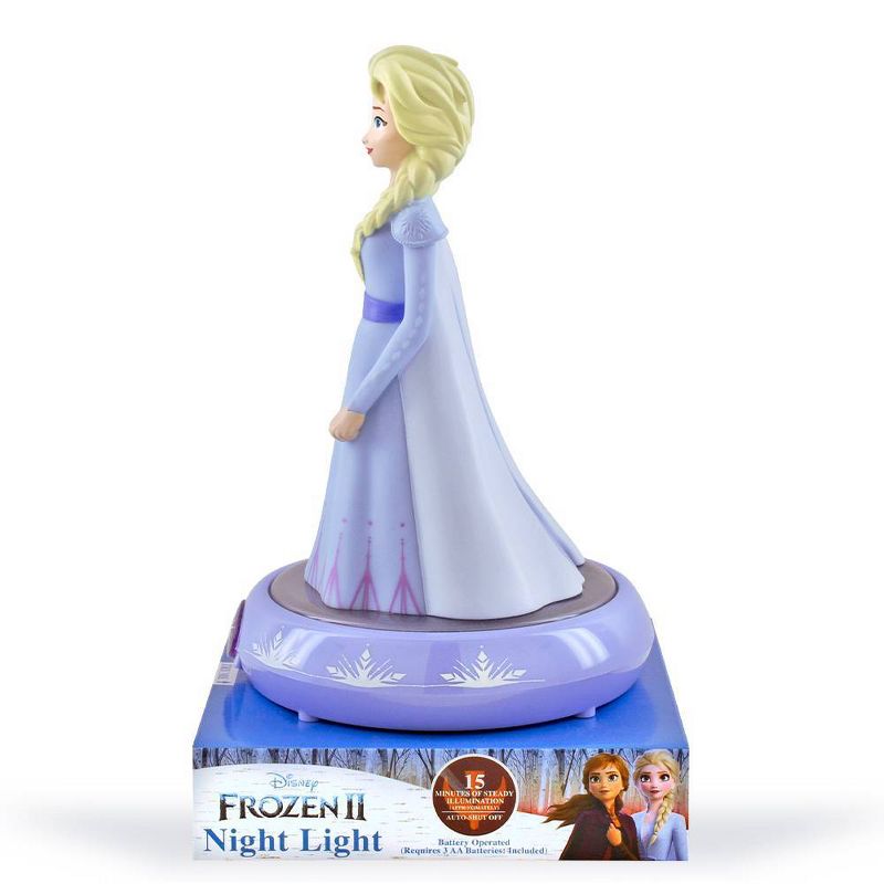Frozen 2 Elsa LED Nightlight Purple, 4 of 7