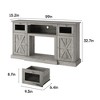 TV Stand for 65 Inch TV, Entertainment Center, Wood TV Media Console Table Storage Cabinet - 2 of 4