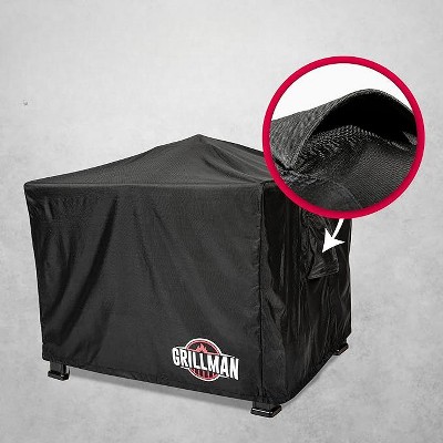 Heavy Duty Black 32'' Square Fire Pit Cover