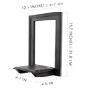 AuldHome Design Farmhouse Window Floating Shelf; Rustic Frame w/ Shelf Decorative Entryway Accent - 3 of 4