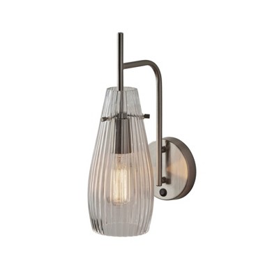 Layla Wall Lamp Brushed Steel - Adesso