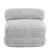 Folding Faux Fur Bean Bag Chair,Convertible Bean Bag Lounge Chair to Bed,Soft Bean Bag Chair for Living Room or Bedroom-Cuddlewood - 3 of 4