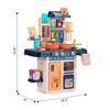 Sandinrayli Kitchen Playset For Kids With Sink Water Light and Sound Pretend Cooking Play Toy Boys Girls Gift - 2 of 4