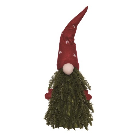 Transpac Polyester Multicolored Halloween Large Plush Gnome Decor