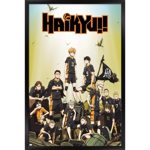 Trends International Haikyu!! - Key Art Framed Wall Poster Prints - 1 of 4