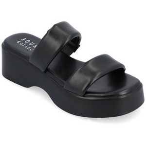 Journee Collection Womens Veradie Slip On Platform Sandals - 1 of 4