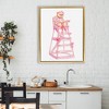 Stupell Industries Teddy Bear Life Guard Floating Frame Canvas Art - 3 of 4