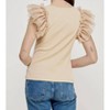 Women's Tulle Ruffle Frills Knit Top - Strut & Bolt - 2 of 3