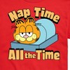 Men's - Garfield - Nap Time All The Time Short Sleeve Graphic T-Shirt - 2 of 4
