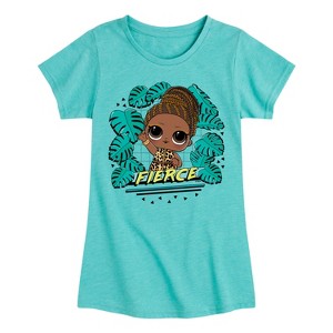 Girls' - LOL Surprise! - Fierce Doll Fitted Short Sleeve Graphic T-Shirt - 1 of 4