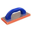 Bon Tool 13-352 Red Rubber Float - 38 - 4-inch X 9-inch- Coarse - Plastic Handle - 2 of 2